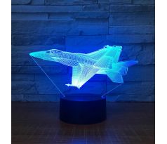 3D lampa "Aircraft lietadlo"