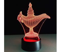 3D lampa "Aladdinova lampa"