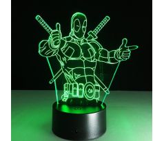 3D lampa "Superhrdina"