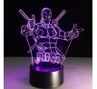 3D lampa "Superhrdina"