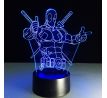 3D lampa "Superhrdina"