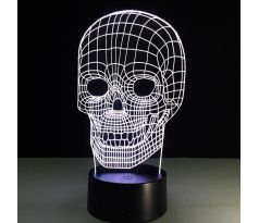 3D lampa "Lebka"