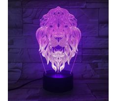 3D lampa "Lev"