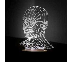 3D lampa "Muž"