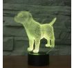 3D lampa "Labrador"