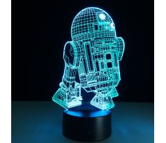 3D lampa "Star Wars R2D2"