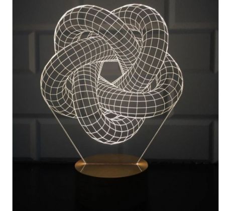 3D lampa "Špirála"