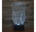 3D lampa "Zub"