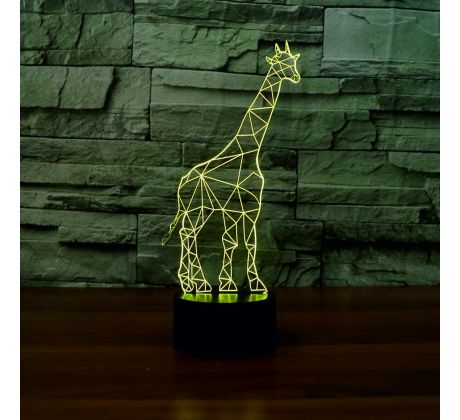 3D lampa "Žirafa"