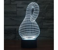 3D lampa "Tekvica"