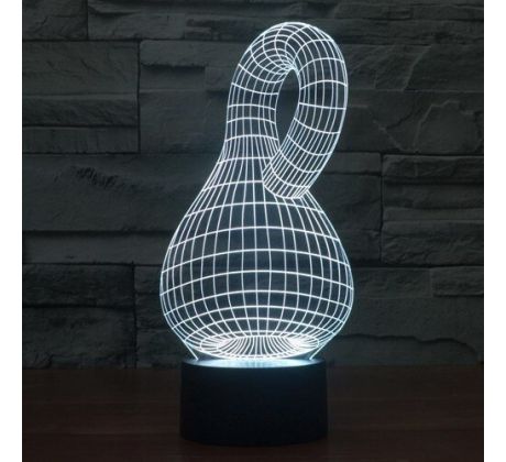3D lampa "Tekvica"