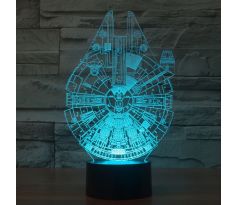 3D lampa "Star Wars Millennium"
