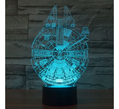 3D lampa "Star Wars Millennium"