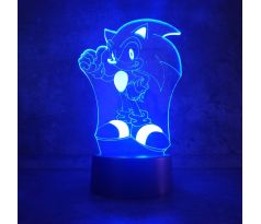 3D Lampa "Sonic"