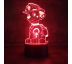 3D Lampa "Tlapková patrola - Marshall"