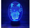 3D Lampa "Hello Kitty"