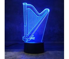 3D Lampa "Harfa"