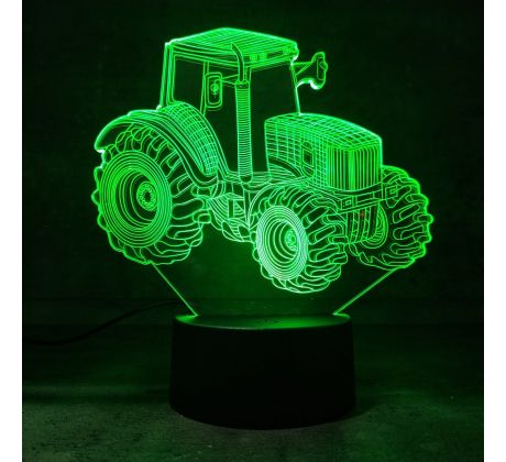 3D Lampa "Traktor"