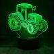 3D Lampa "Traktor"