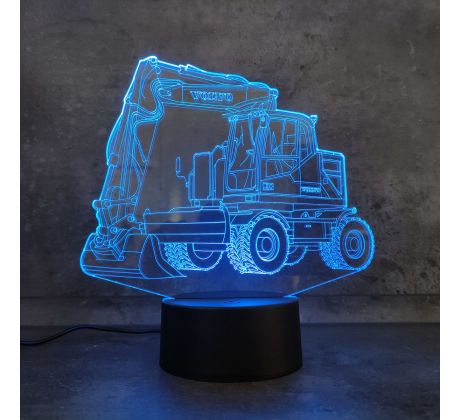 3D Lampa "Bager"