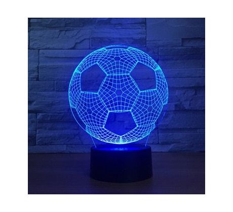 3D Lampa Futbalka