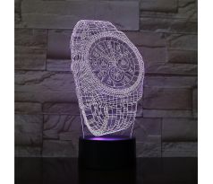 3D Lampa Hodinky