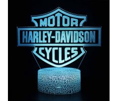 3D Lampa Harley Davidson