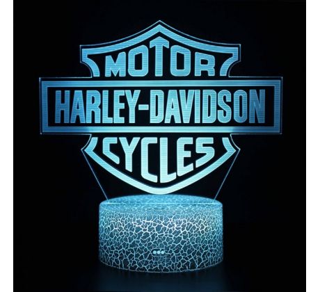 3D Lampa Harley Davidson