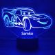 3D Lampa McQueen