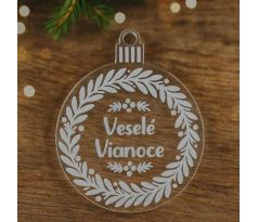 Vianočná ozdoba - Veselé Vianoce