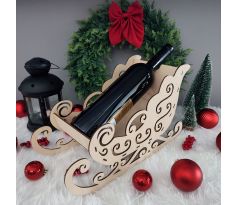 Drevené sane s možnosťou vlastného textu