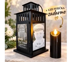 Spomienkový lampáš na hrob